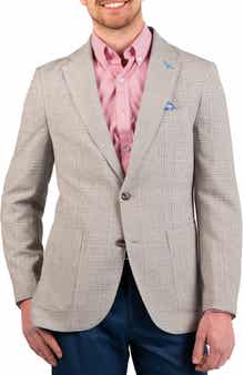 TailorByrd Mini Melange Check Sport Coat