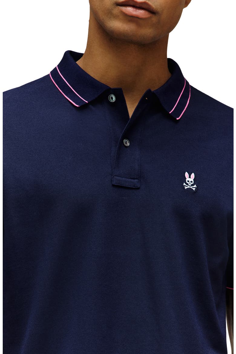 Rex Performance Piqué Polo, Alternate, color, EVENING BLUE