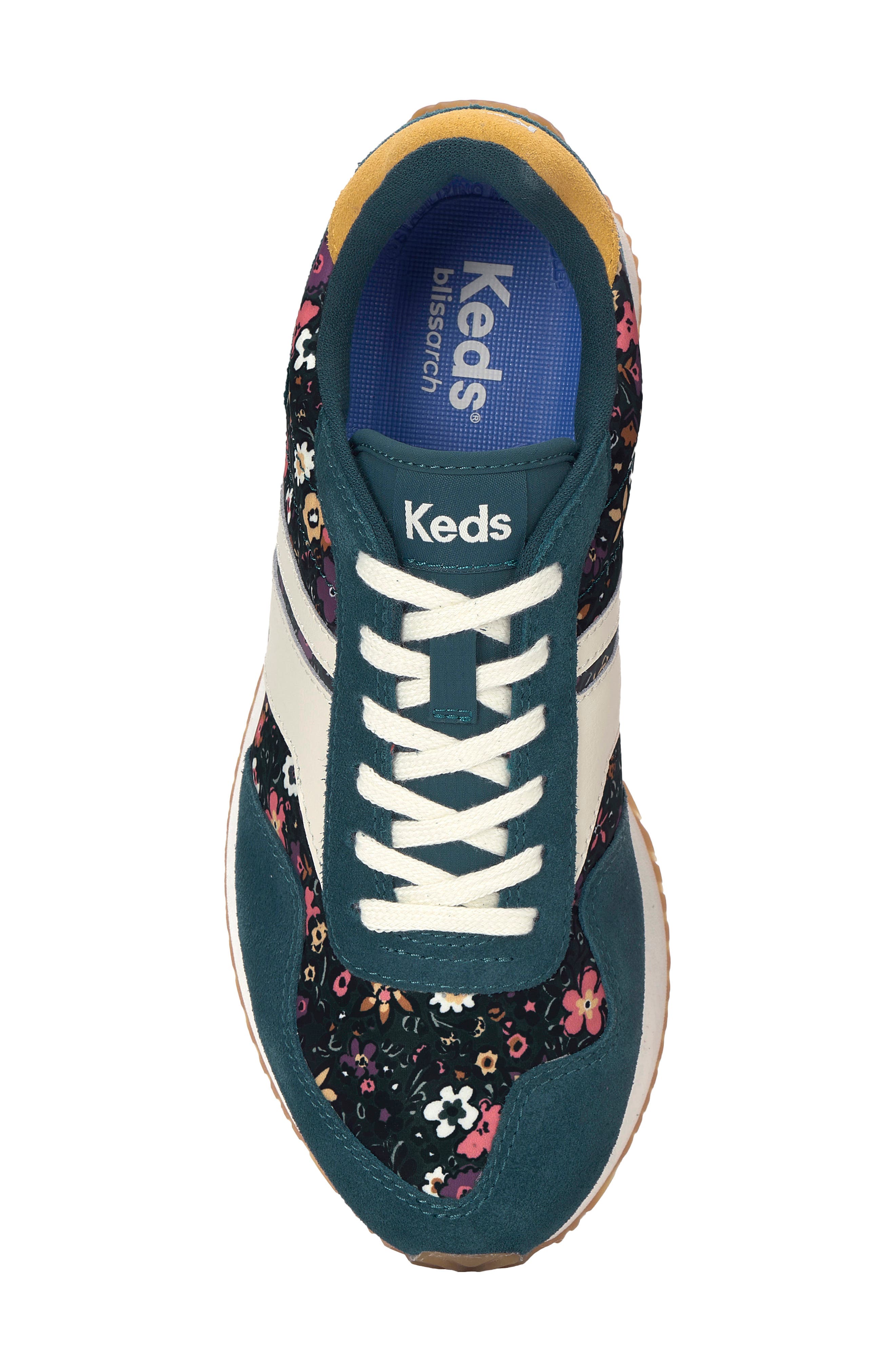 Rena Sneaker, Alternate, color, DARK TEAL