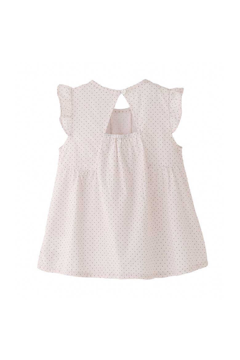 Heart Dot Dress, Alternate, color, Beige