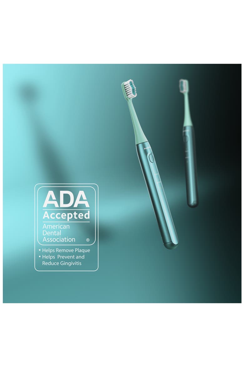 Icon Rechargeable Power Electric Toothbrush, Alternate, color, GREEN
