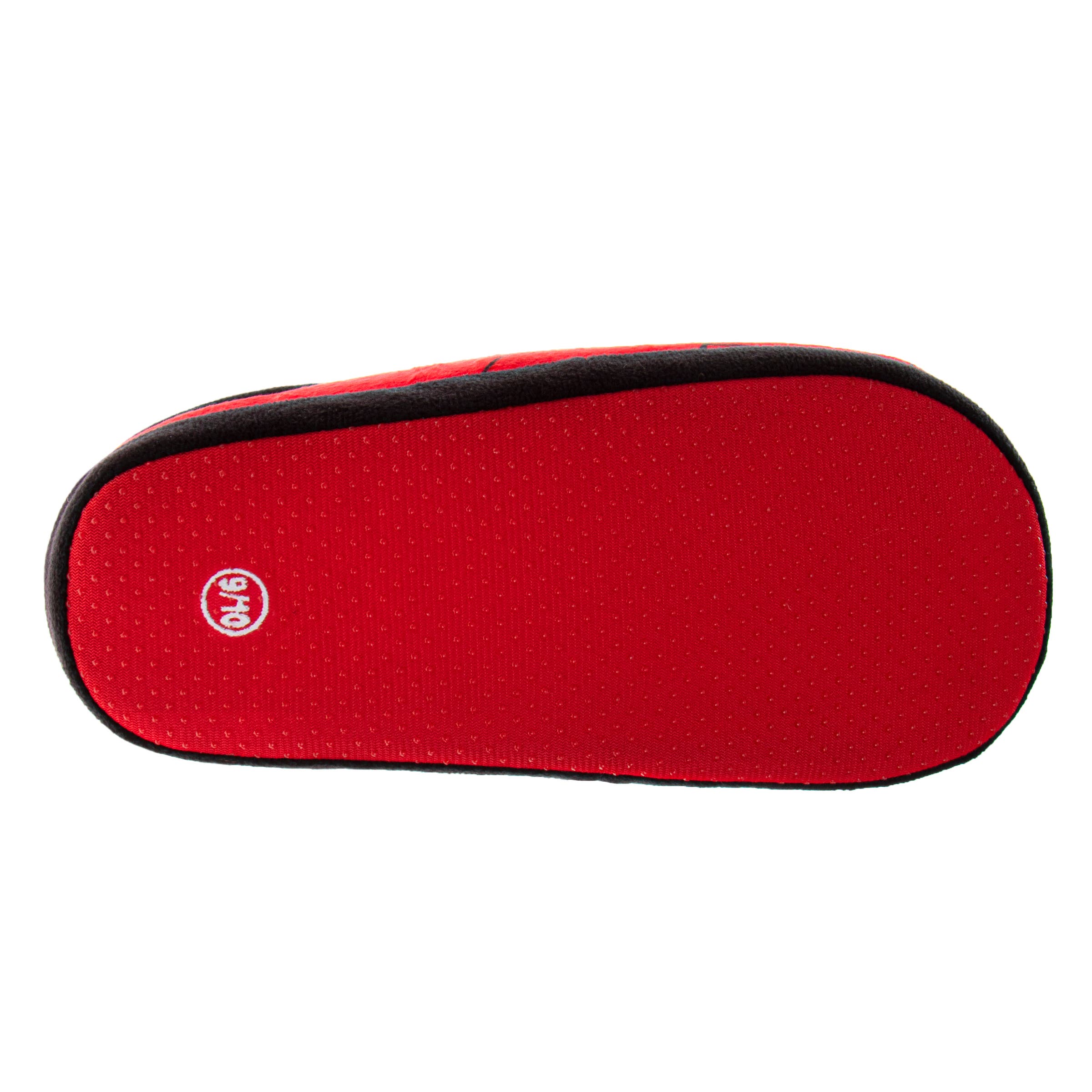 Spider-Man Marvel Spiderman Slippers - Cozy, Plush, and Fun House Shoes, Alternate, color, Red