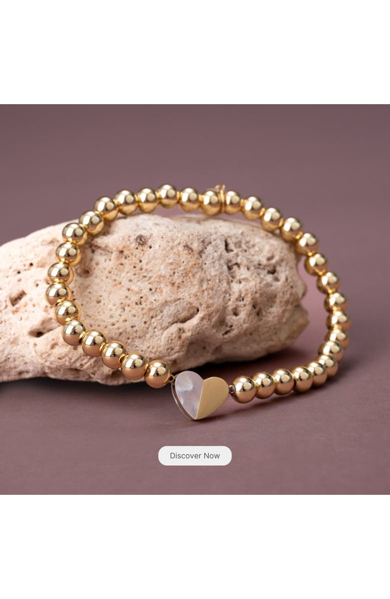 Starfish Project Give Hope Beaded Bracelet, Alternate, color, Gold