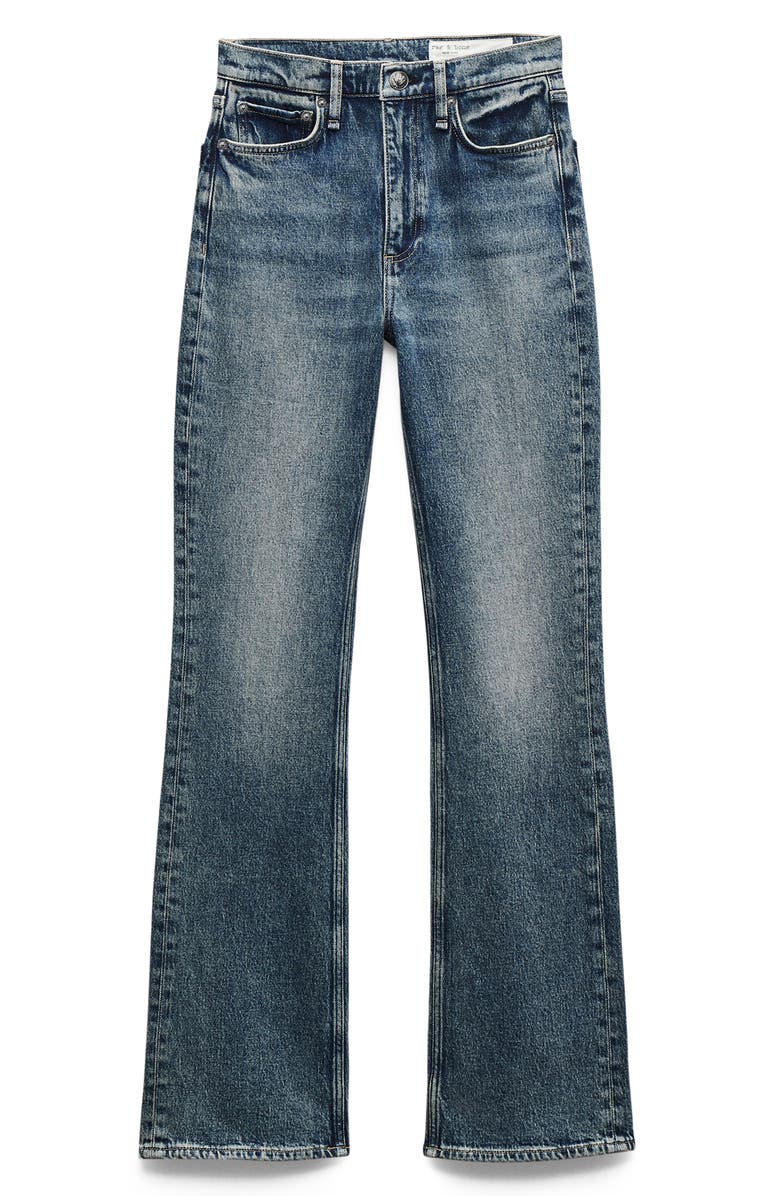 rag & bone Peyton High Waist Bootcut Jeans, Alternate, color, Caswell