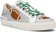 Betsey Johnson Archy Crystal Embellished Football Sneaker