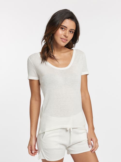 Leimere Laguna Tee In Marshmallow In White