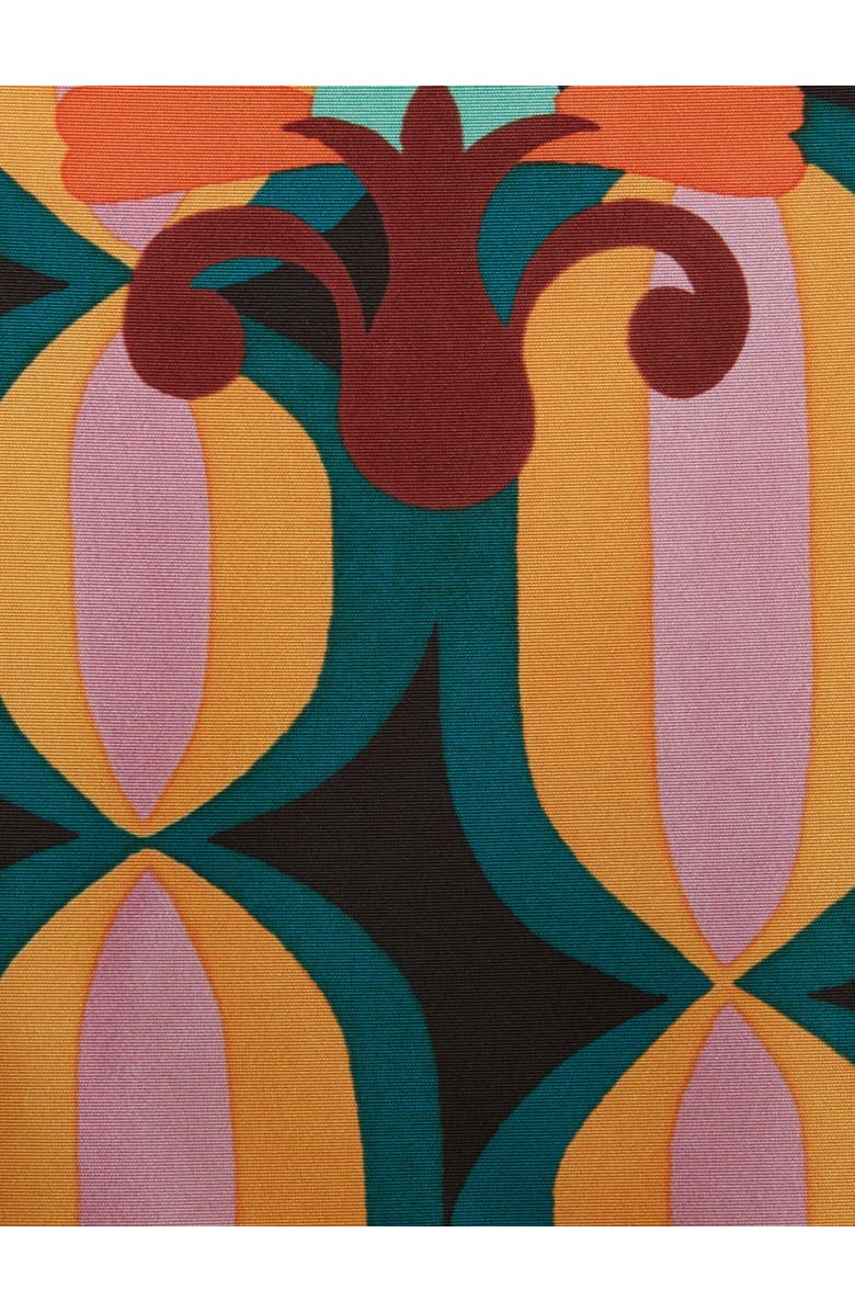 La DoubleJ La Scala Top With Feathers Arcturus Blue Petrol, Alternate, color,