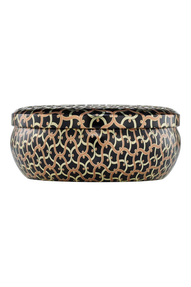 Burning Woods Three-Wick Tin Candle, Alternate, color, NO COLOR