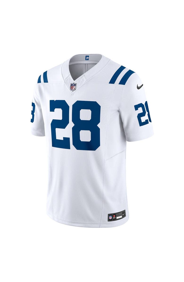 Nike Men's Nike Jonathan Taylor White Indianapolis Colts Vapor F.U.S.E. Limited Jersey, Alternate, color, 