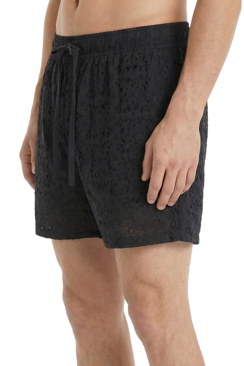 Eyelet Short, Alternate, color, Black