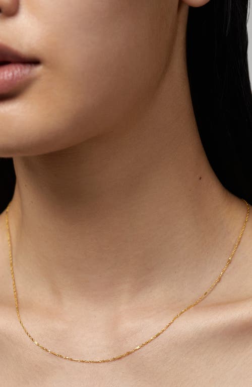 Monica Vinader Shimmer Chain Necklace