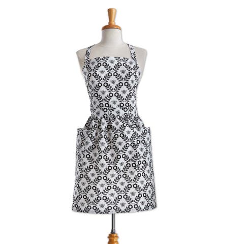 Bee Hostess Cotton Baking Apron with Pockets and Ties