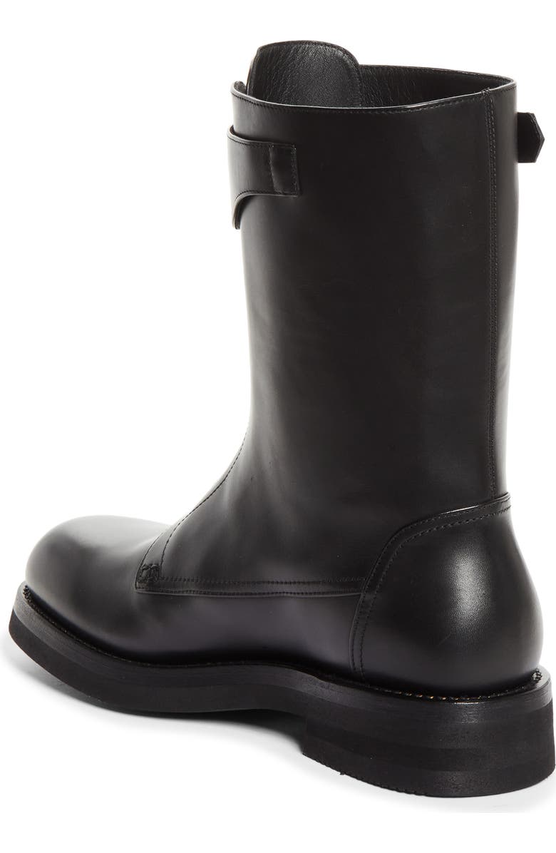 McQueen Biker Boot, Alternate, color, Black
