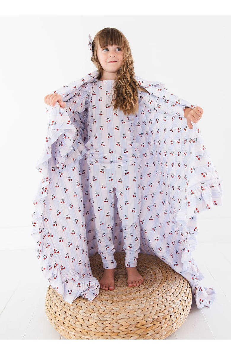 Charlie Lou Baby<sup>®</sup> Ruffle Pajama Set, Alternate, color, Multicolored