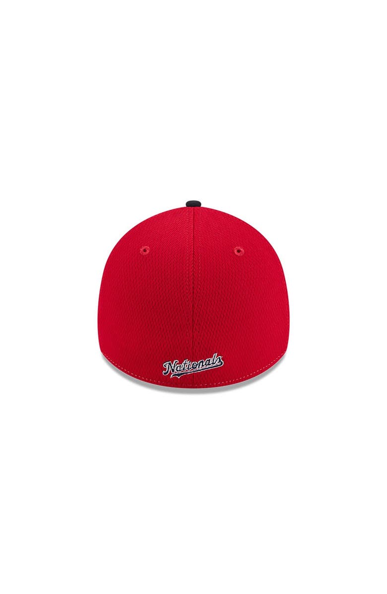 New Era Men's New Era Red/Navy Washington Nationals 2025 MLB Clubhouse 39THIRTY Flex Hat, Alternate, color, Red