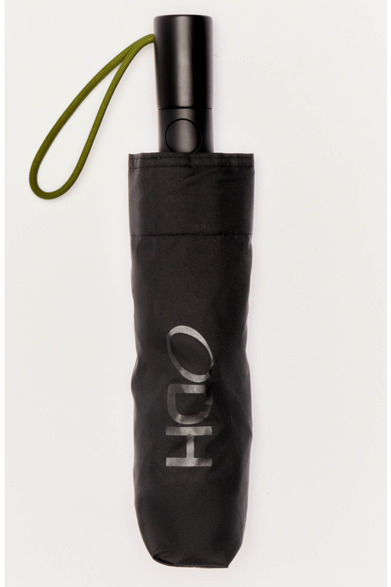 Compact Umbrella with Automatic Open-Close Function, Alternate, color, Black