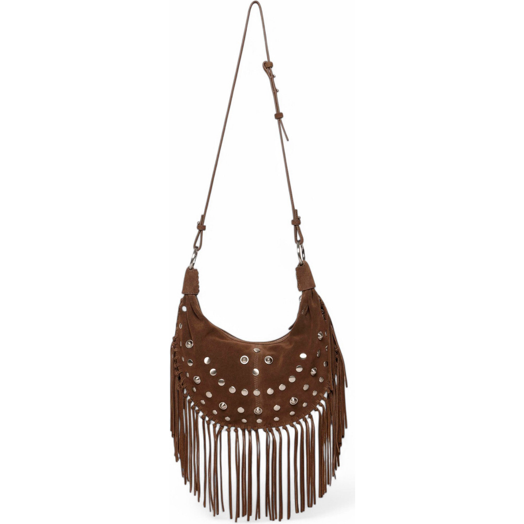 Walter Baker Willow Fringe Mini Hobo Handbag