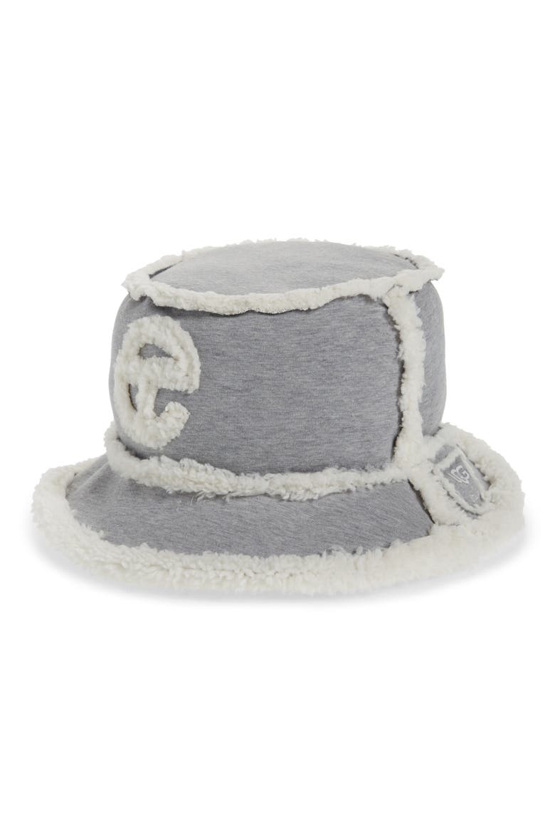 X TELFAR Bucket Hat, Main, color, HEATHER GREY