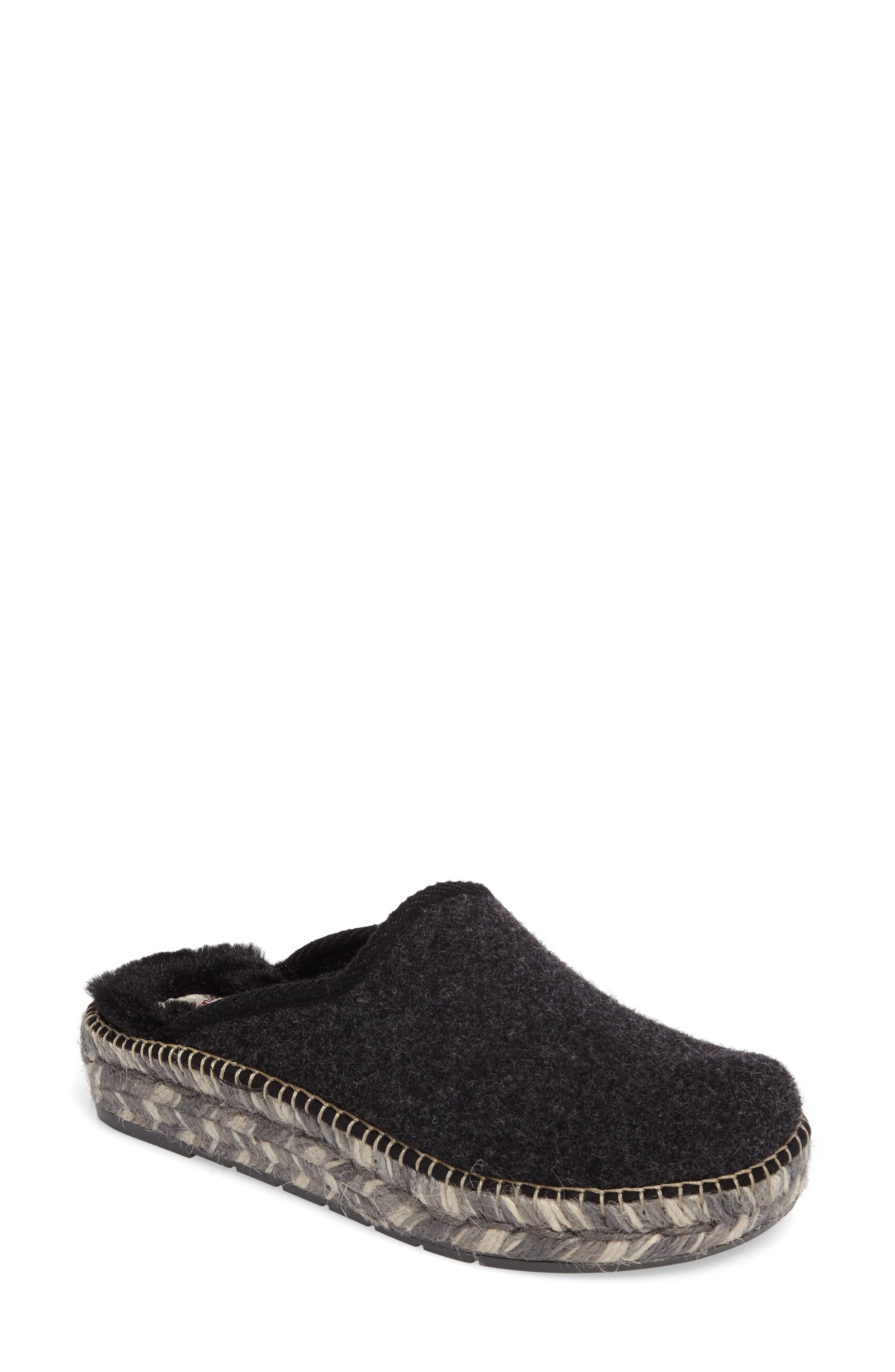 Toni Pons Mysen Faux Fur Lined Espadrille Slipper, Main, color, 