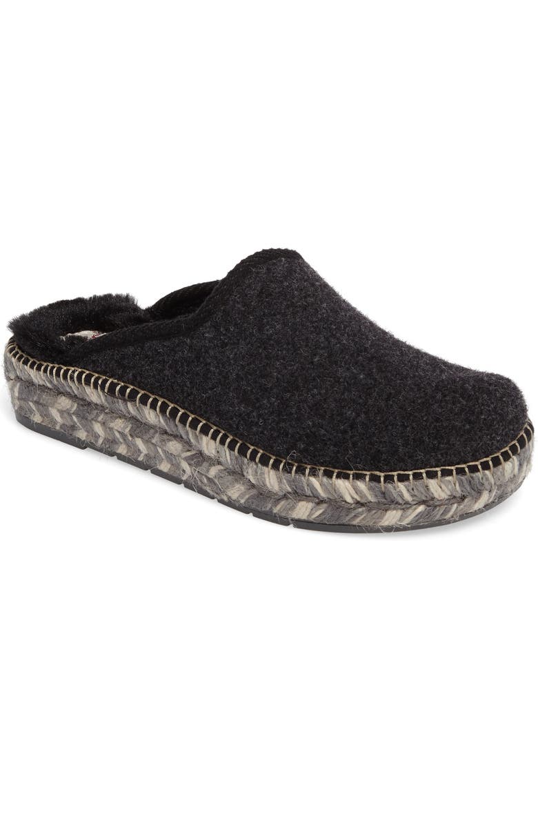 Toni Pons Mysen Faux Fur Lined Espadrille Slipper, Main, color,