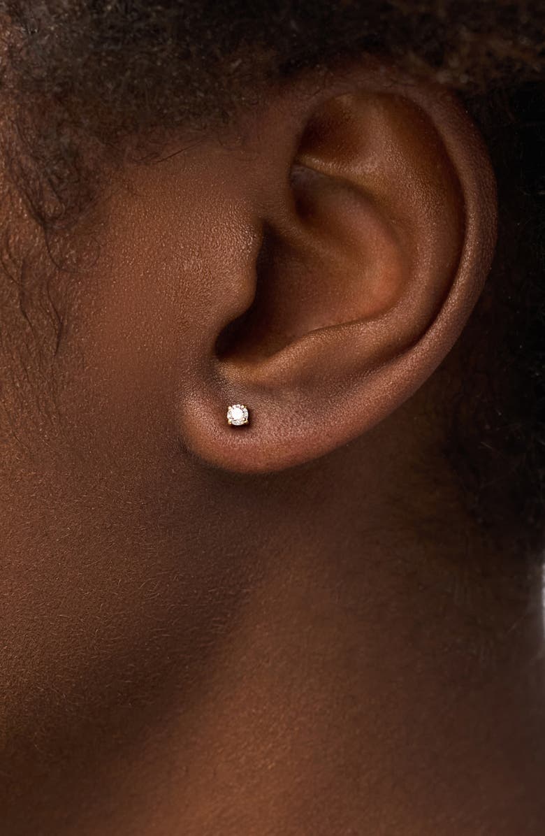 Ana Luisa Lab Grown Diamond Earrings - Gold Small Diamond Studs, Alternate, color, Gold