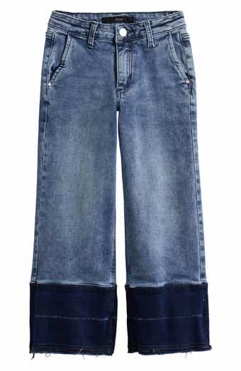 Joe's Kids' Mia Pleated High Waist Wide Leg Jeans