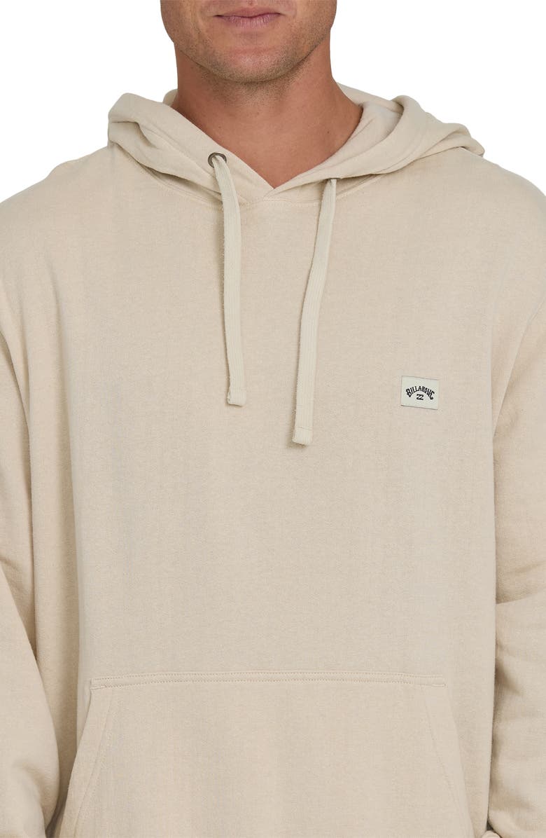 Billabong All Day Pullover Hoodie, Alternate, color, Oatmeal