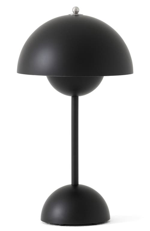 Ameico Flowerpot Portable Wireless Table Lamp Vp9 In Black