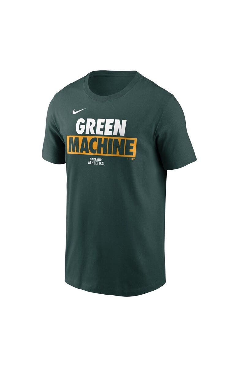 Nike Men's Nike Green Oakland Athletics Rally Rule T-Shirt, Alternate, color, Green