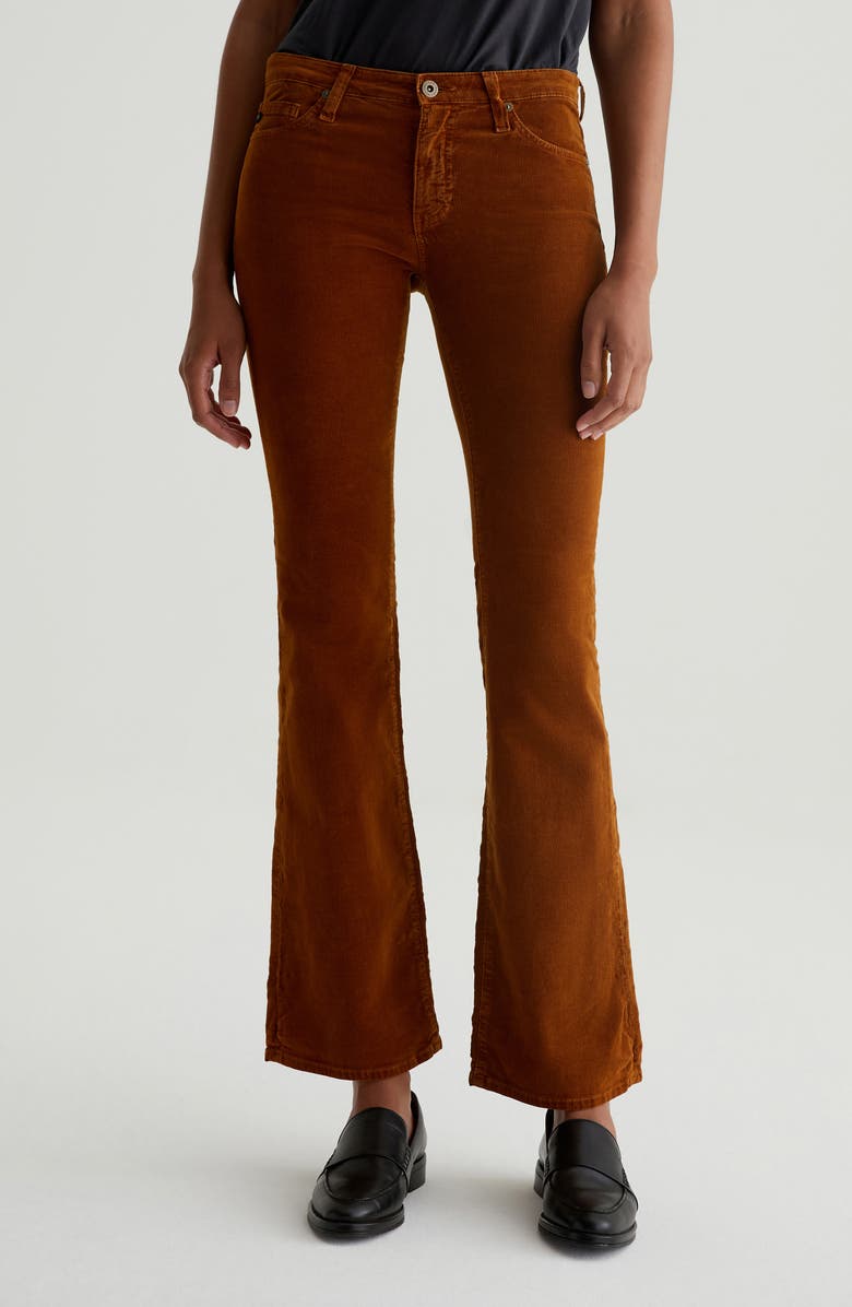 AG Angel Low Rise Bootcut Corduroy Jeans, Main, color, 