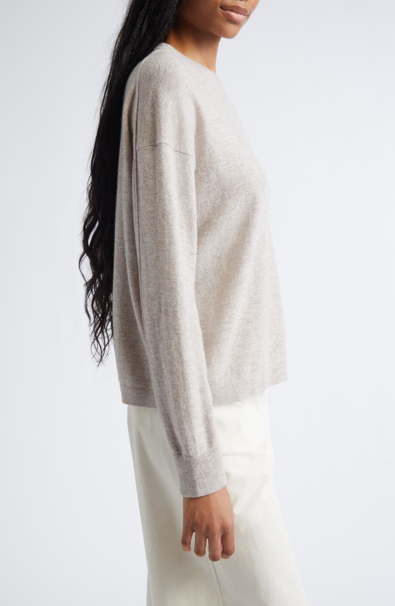 Max Mara Nebbie Wool & Cashmere Sweater, Alternate, color, Beige