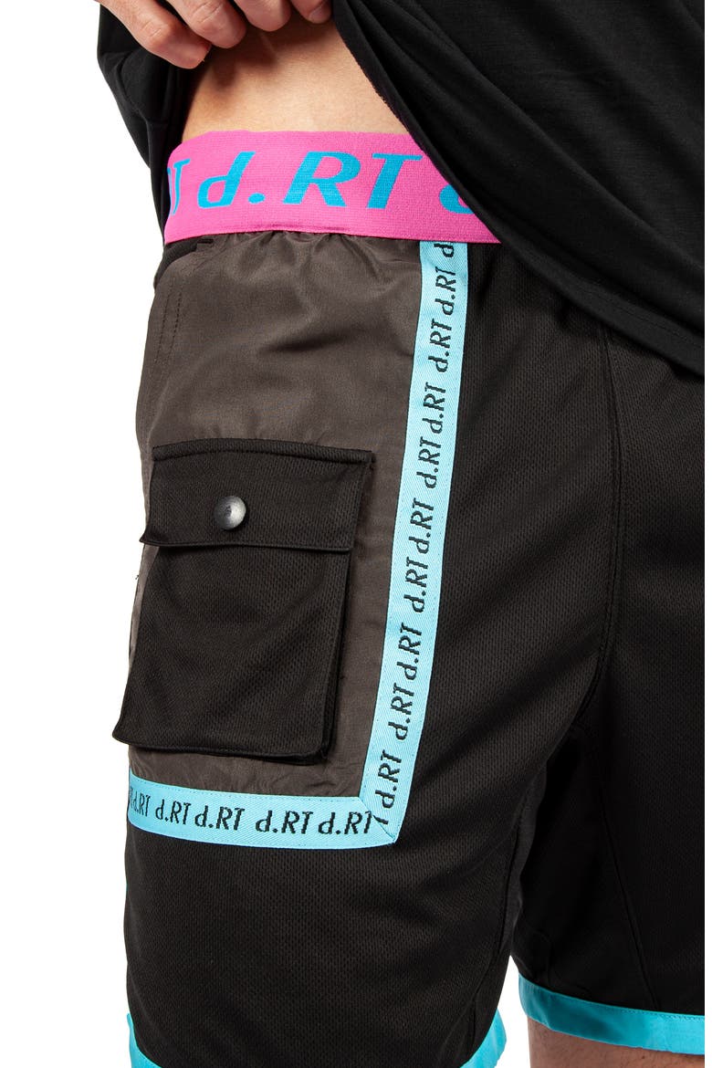 Bloc Shorts, Alternate, color, BLACK