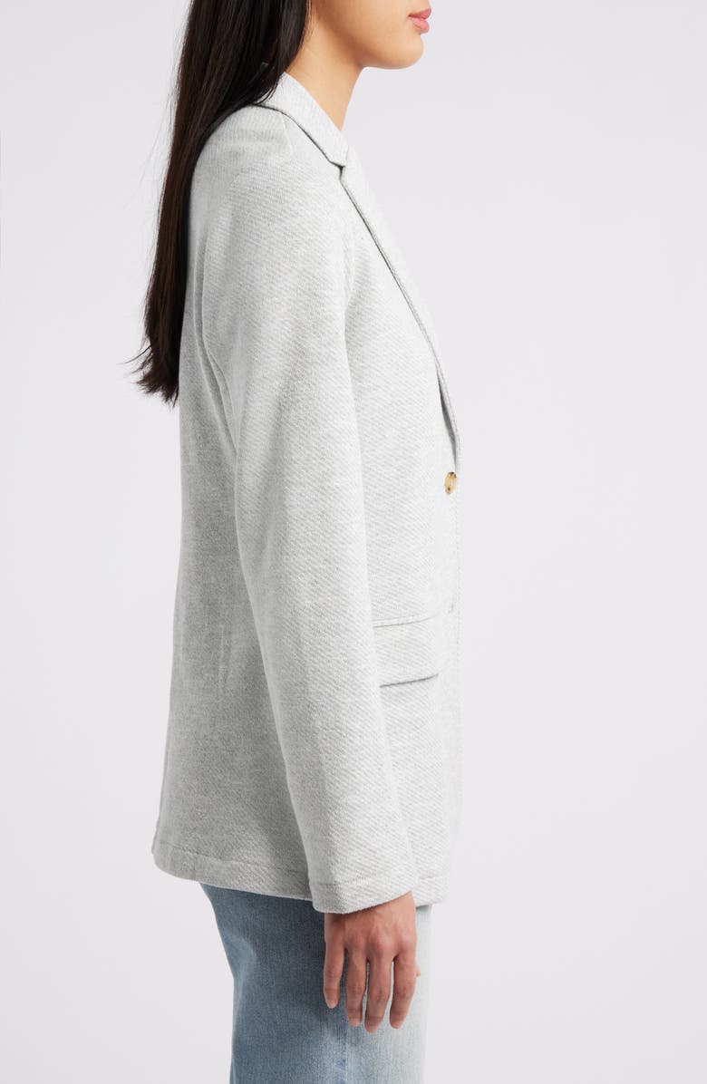 Faherty Inlet Cotton Blend Knit Blazer, Alternate, color, Heather Grey