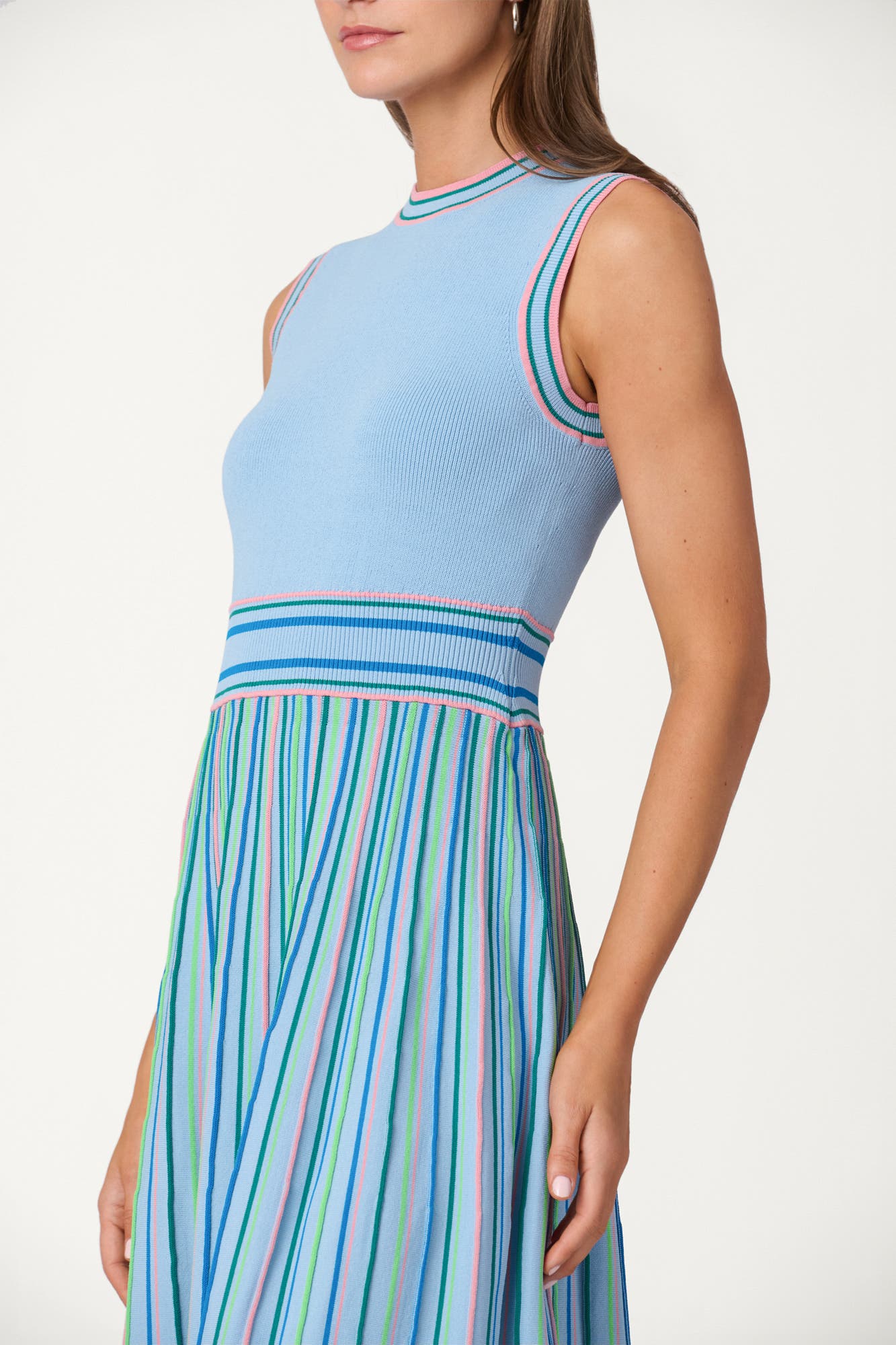 Maidstone Stripe Knit Crosby Dress - image 2
