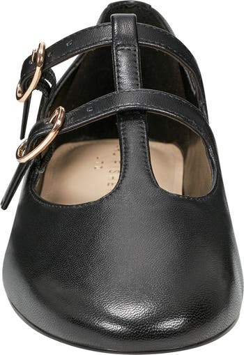 Evie T-Strap Flat