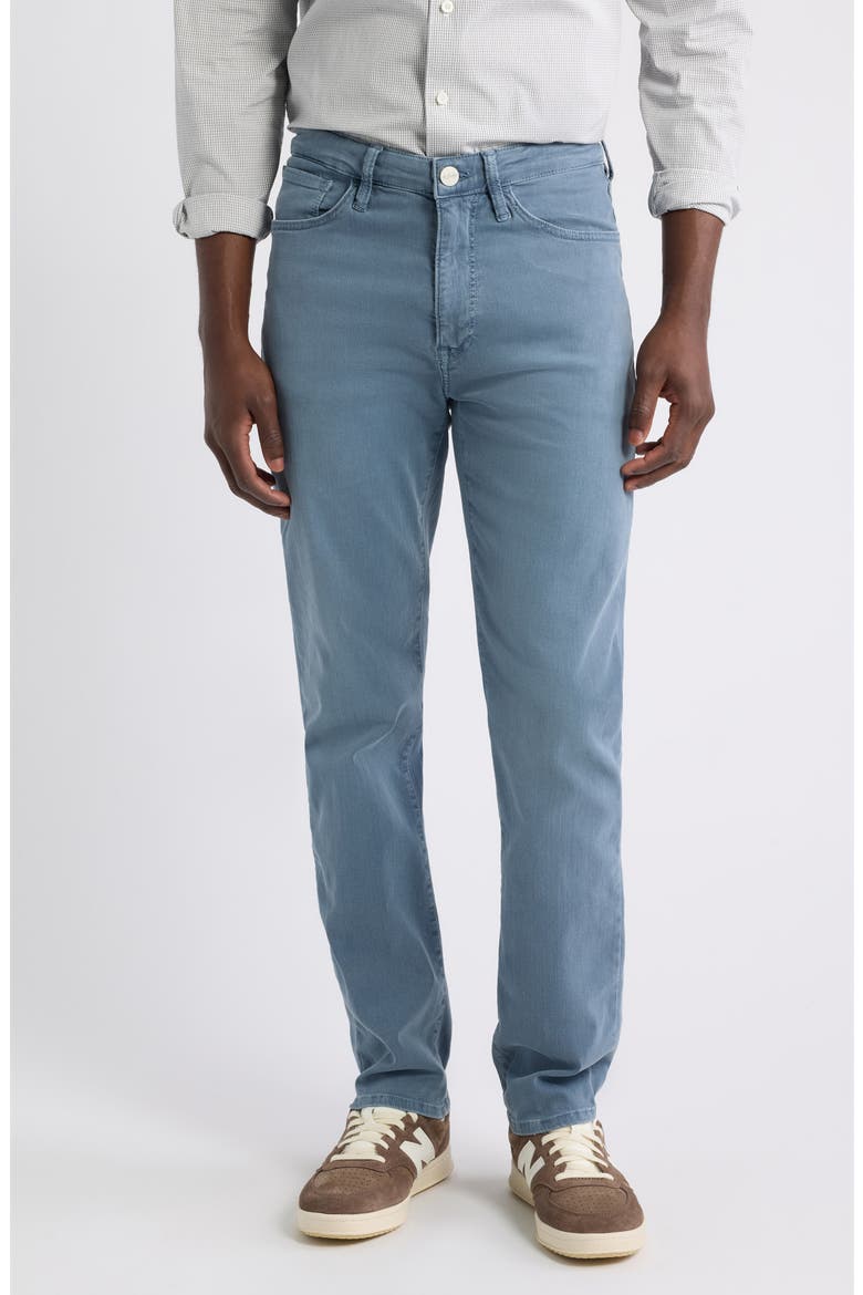 Courage Mid Rise Straight Leg Jeans, Main, color, STONE URBAN