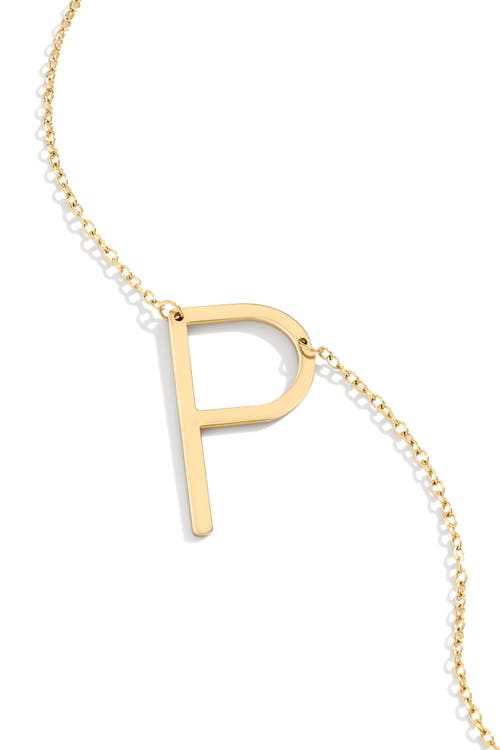Mint & Lily Statement Initial Necklace