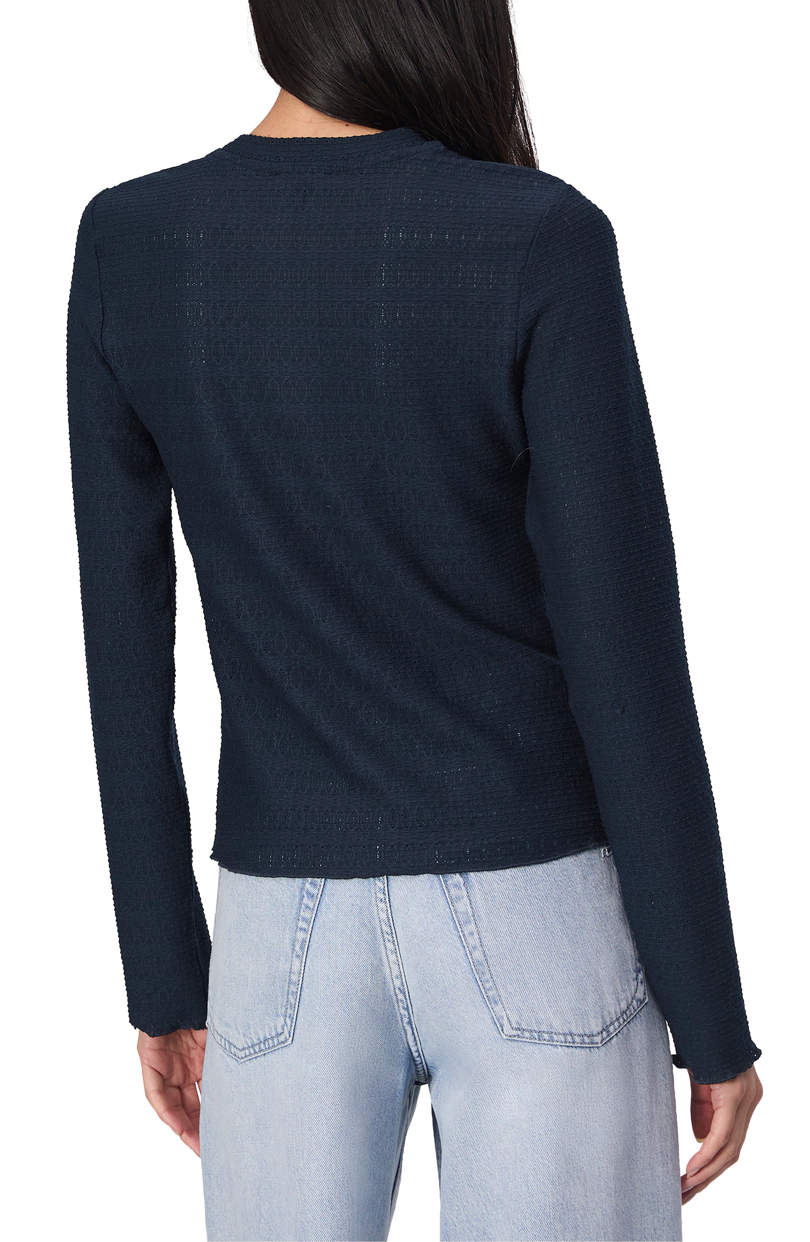 Julia Textured Crewneck Top - image 2
