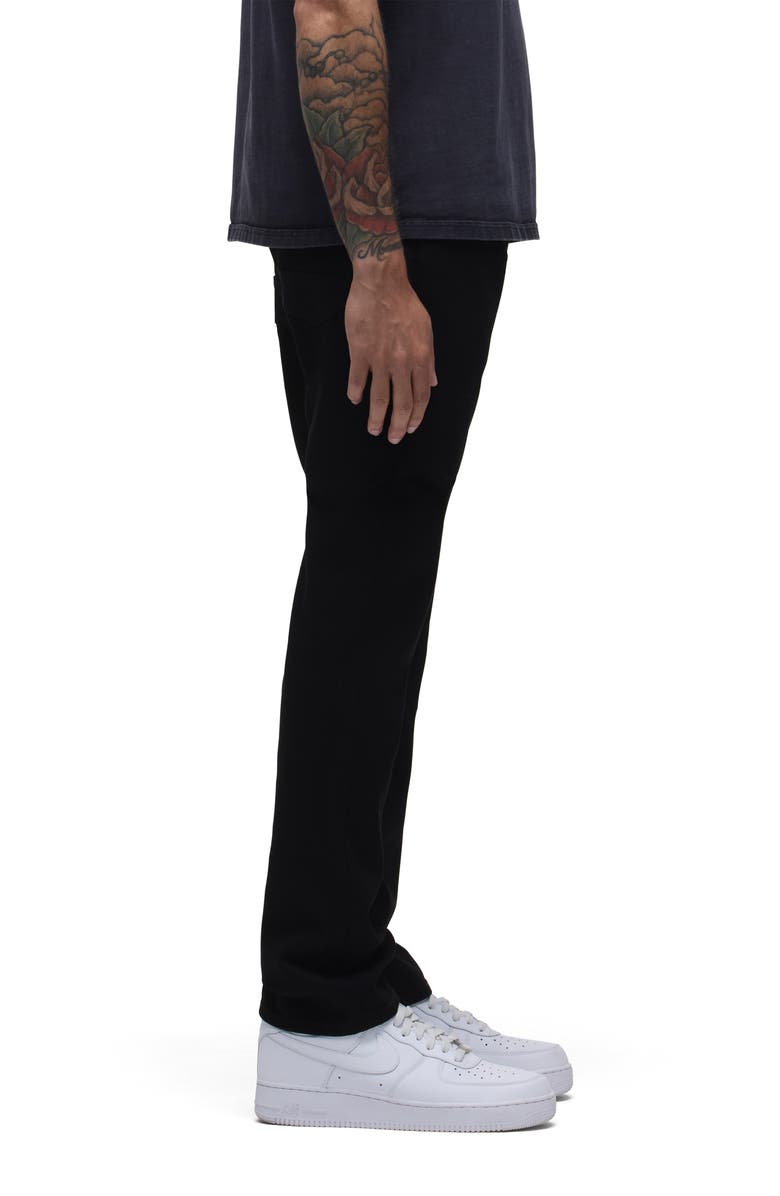 Hudson Jeans Blake Slim Straight Leg Jeans, Alternate, color, Raven