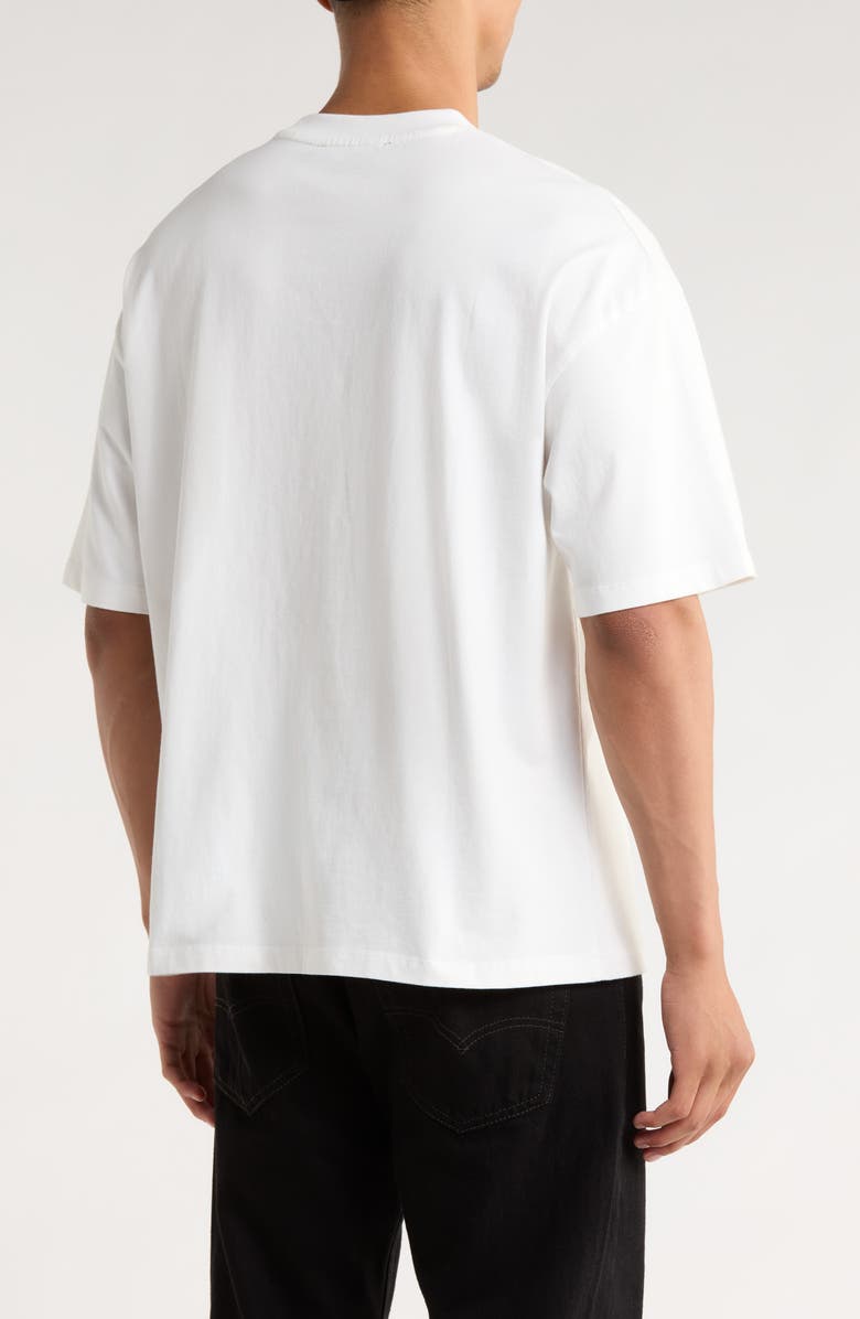 CRIMINAL DAMAGE Signet Ring Cotton Graphic T-Shirt, Alternate, color, Off White