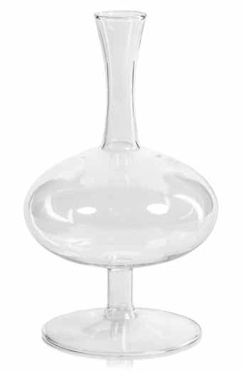 Zodax Lillee Footed Glass Vase
