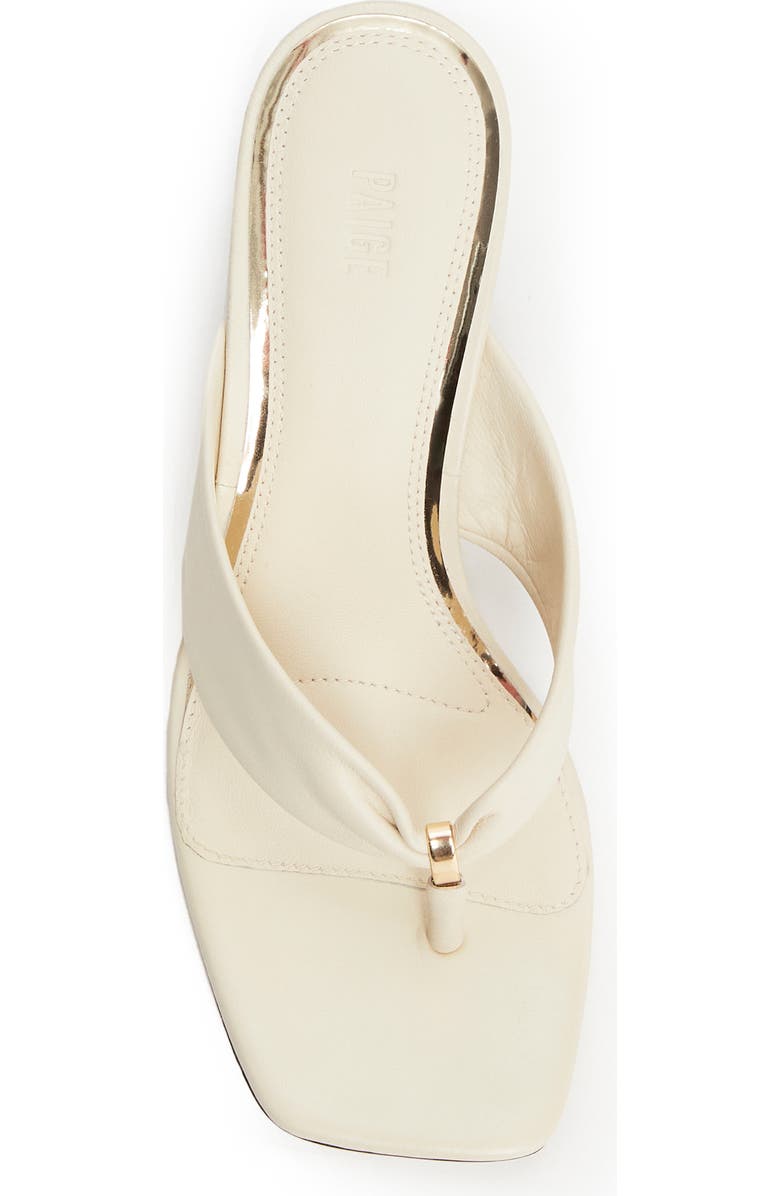 PAIGE Estelle Flip Flop, Alternate, color, Bone