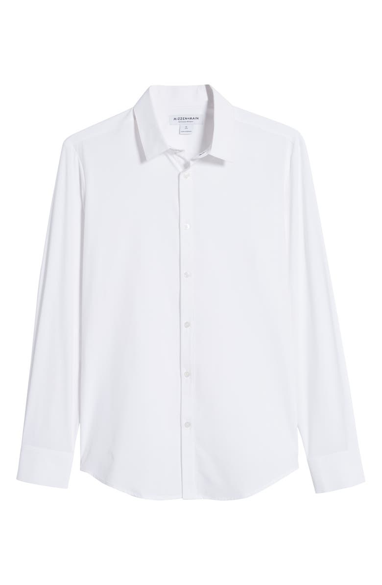 Mizzen+Main Manhattan Trim Fit Shirt, Alternate, color,
