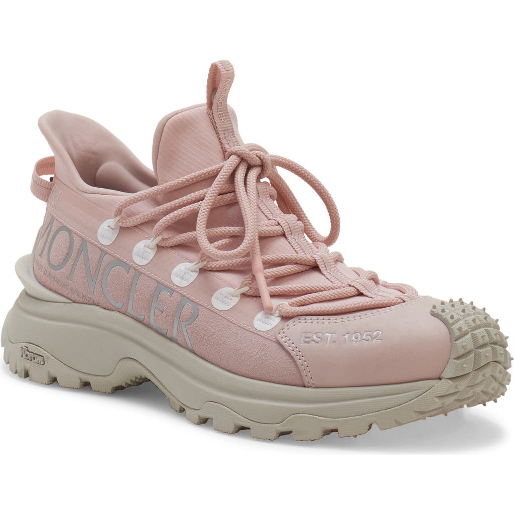 Shop Moncler Trailgrip Lite 2 Hiking Sneaker In Rose Quicksand