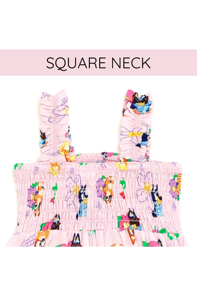 Sleeveless Maxi Dress, Alternate, color, Pale Pink Bluey Bingo