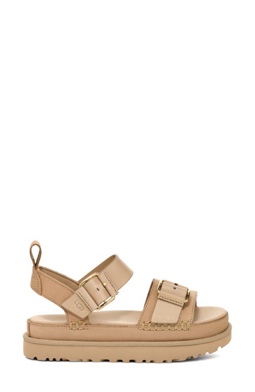 Ugg(r) Goldenstar Villa Platform Sandal In Mustard Seed