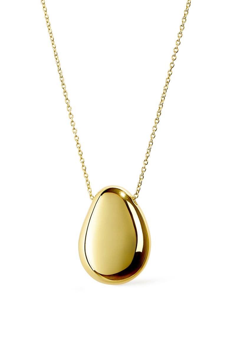 Ana Luisa Pebble Pendant Necklace, Main, color, Gold