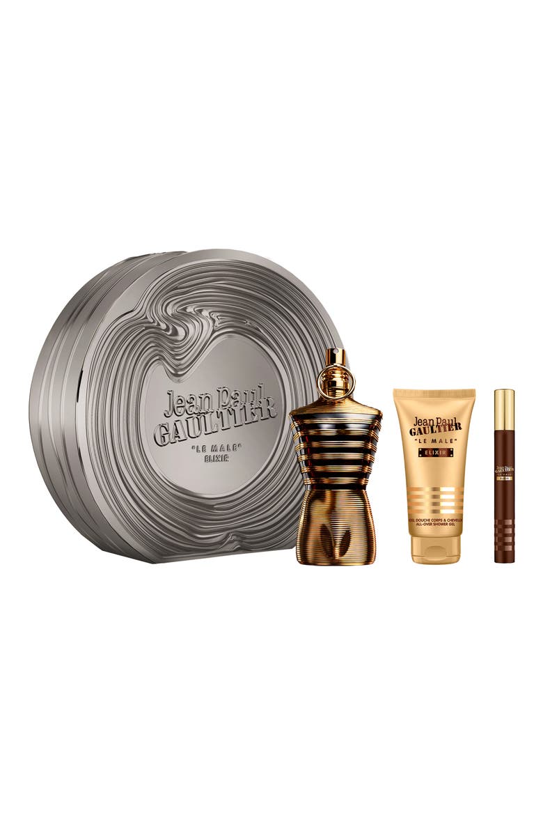 Le Male Elixir Parfum Gift Set (Limited Edition) $242 Value, Main, color, NO COLOR