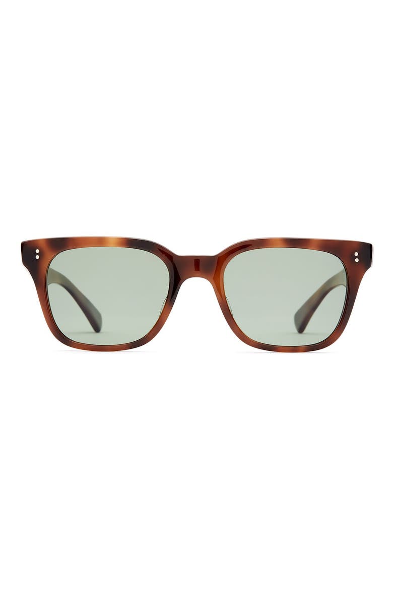 Lopez 51mm Polarized Sunglasses, Main, color, COGNAC