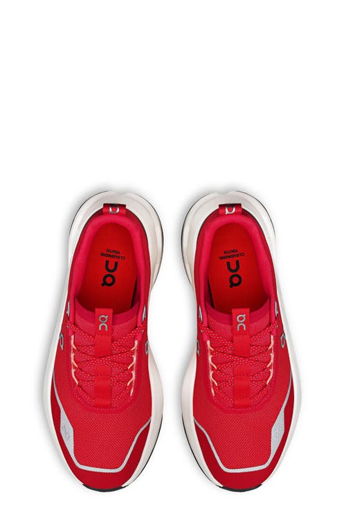 On Kids' Cloudnova Youth Sneaker In Red